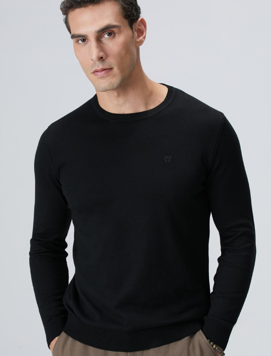 Network Erkek Siyah Basic Kazak Network Erkek Siyah Basic Kazak