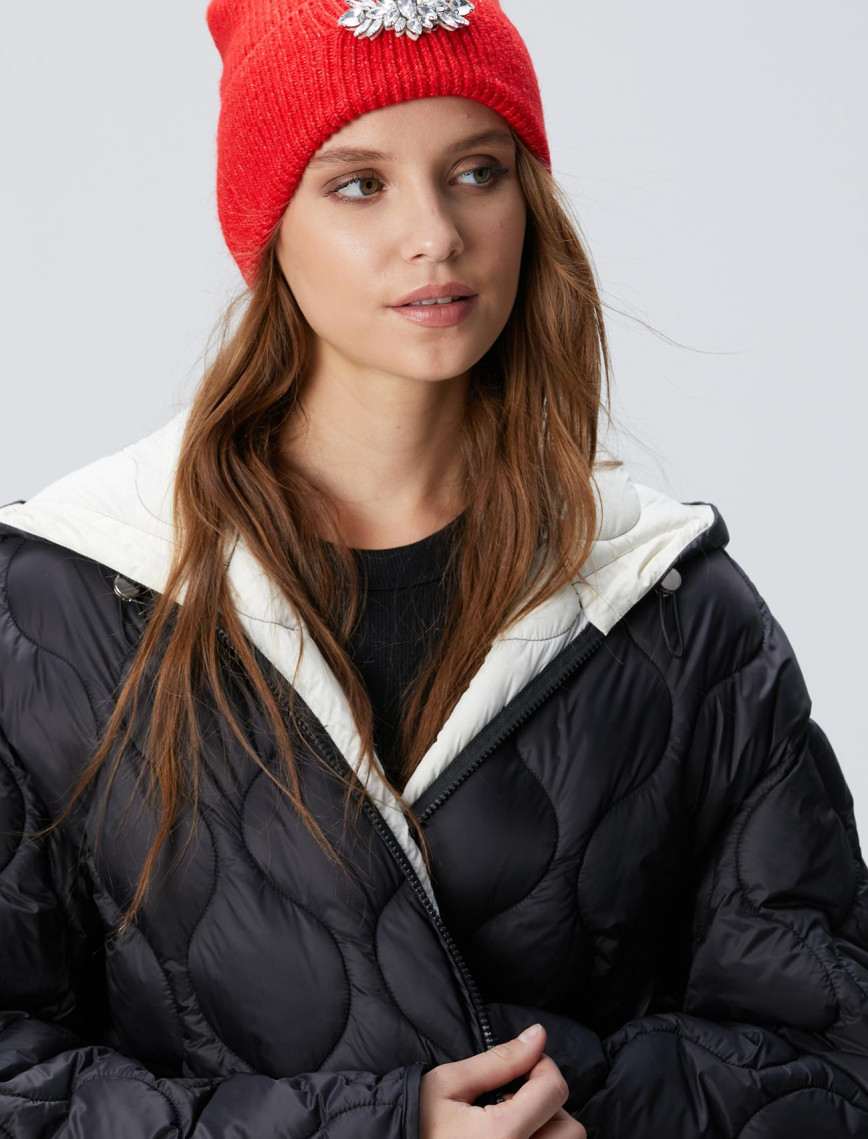 Network Kadın Kırmızı Yün Karışımlı Bere Network Kadın Kırmızı Yün Karışımlı Bere