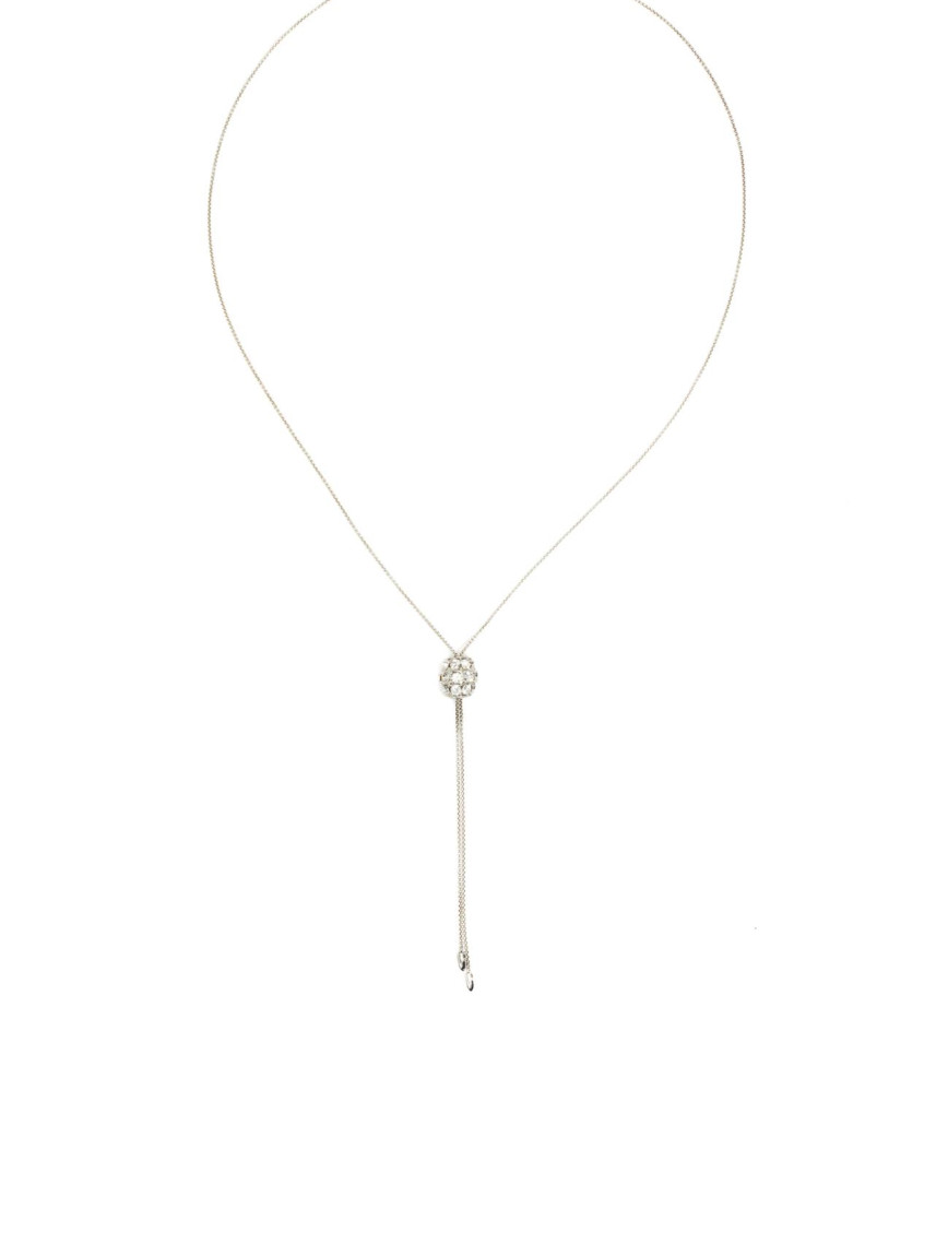 Network Kadın Silver Gümüş Rengi Taşlı Kolye Network Kadın Silver Gümüş Rengi Taşlı Kolye