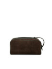 Network Erkek Kahverengi Süet Kozmetik Çantası Network Erkek Kahverengi Süet Kozmetik Çantası