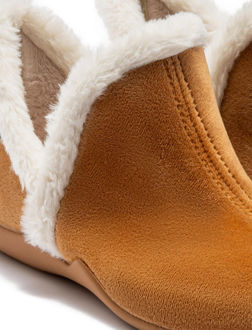 Groseto Kadın Ev Botu Koyu Bej 37/41 Groseto Kadın Ev Botu Koyu Bej 37/41