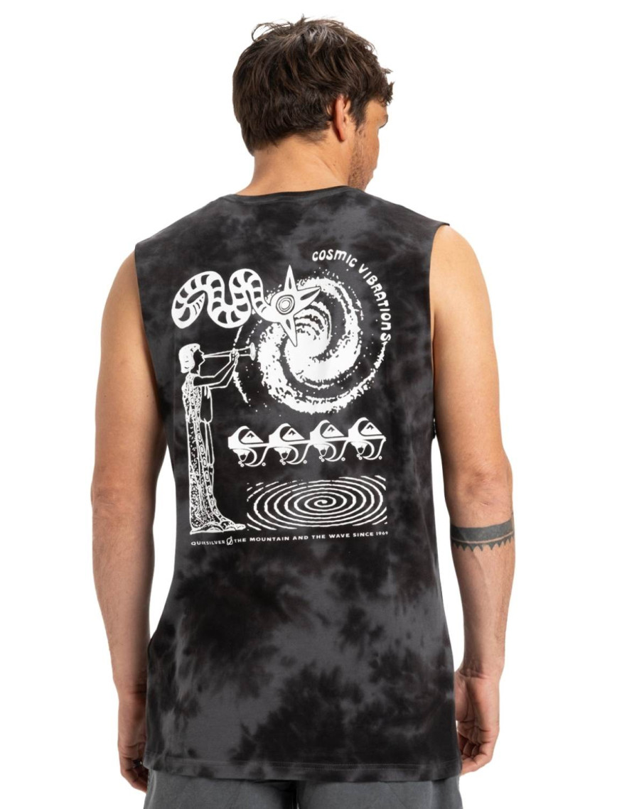 Quiksilver Td Cosmic Vibrations Muscle Erkek Siyah Tişört Quiksilver Td Cosmic Vibrations Muscle Erkek Siyah Tişört