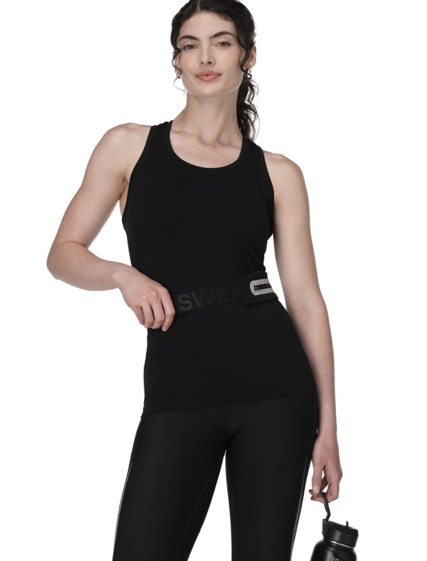 Sweaty Betty Athlete Seamless Workout Tank Kadın Siyah Tişört Sweaty Betty Athlete Seamless Workout Tank Kadın Siyah Tişört