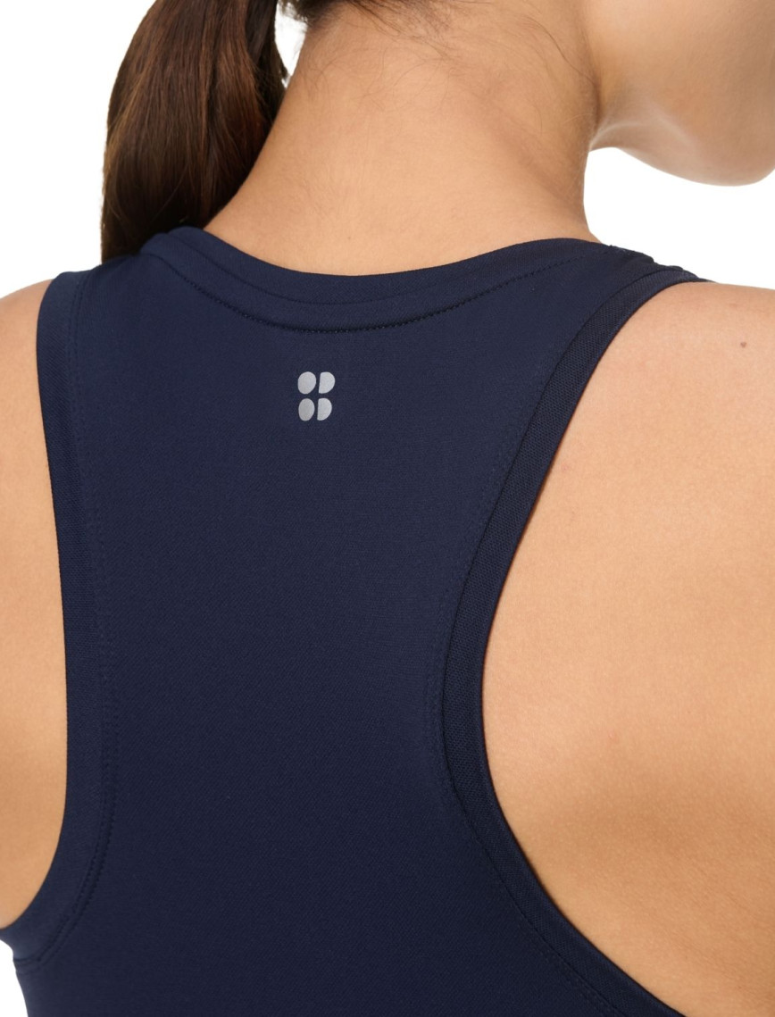 Sweaty Betty Athlete Crop Seamless Workout Kadın Mavi Tişört Sweaty Betty Athlete Crop Seamless Workout Kadın Mavi Tişört