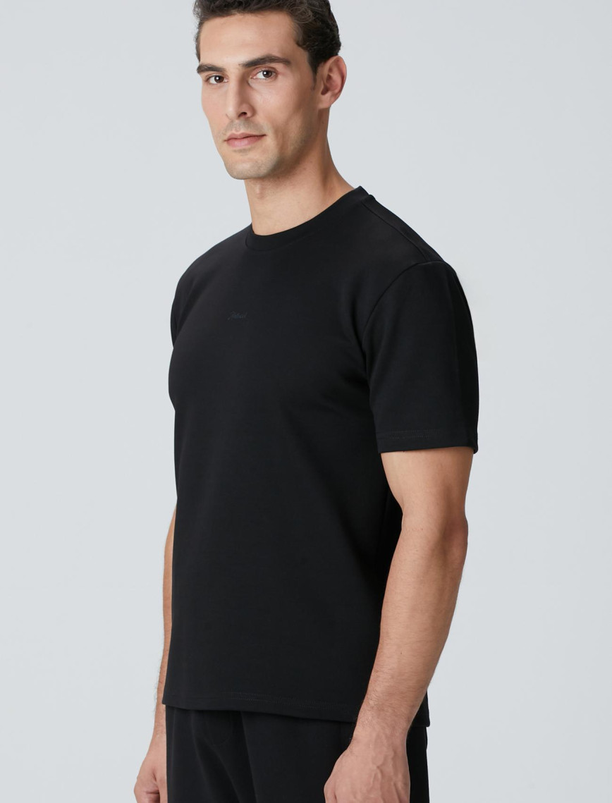 Network Erkek Siyah Baskılı Sweatshirt Network Erkek Siyah Baskılı Sweatshirt