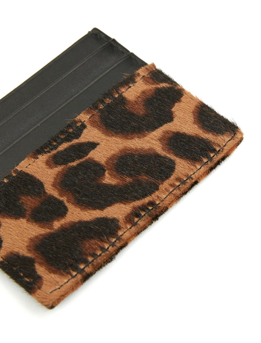 Network Kadın Siyah Deri Kartlık