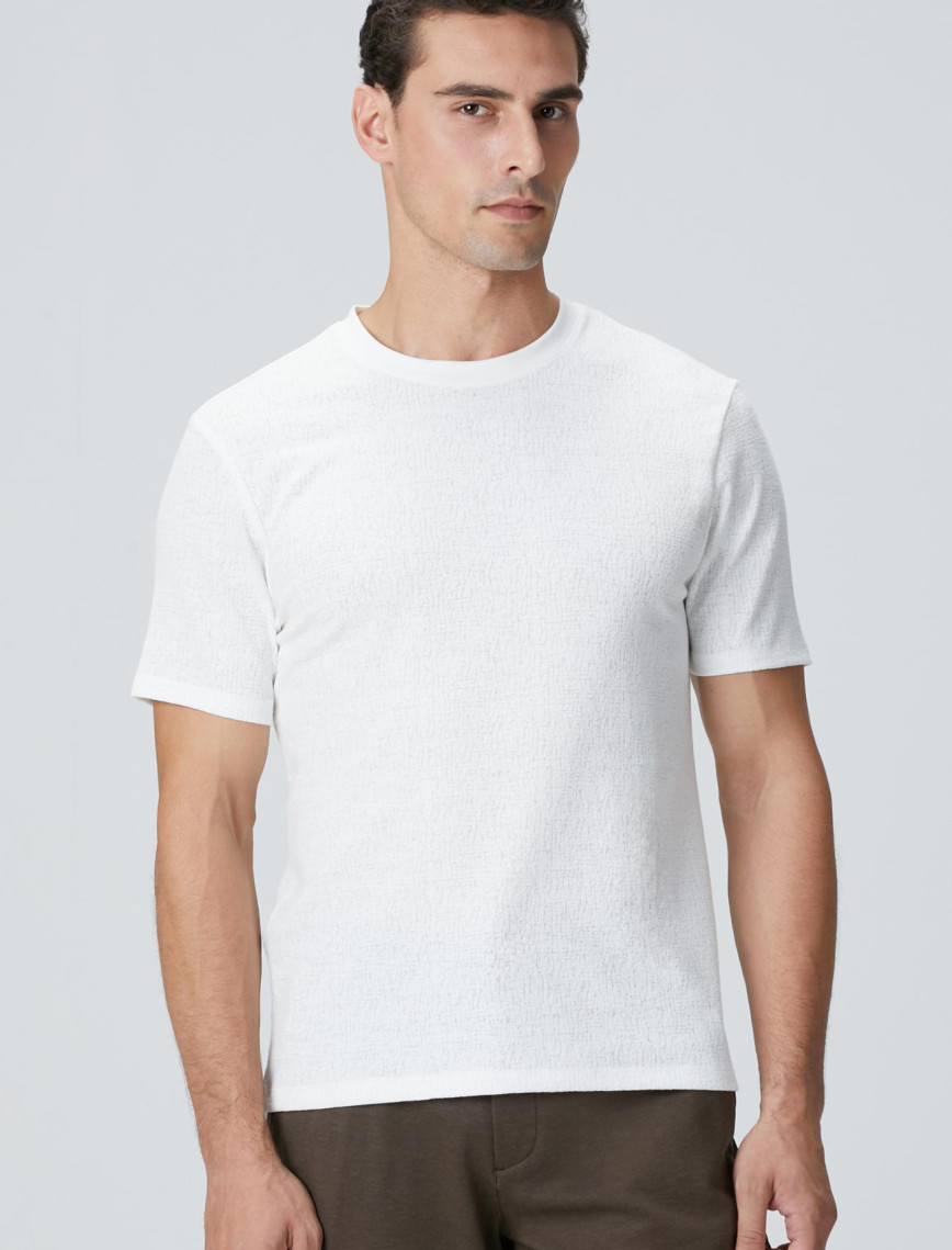 Network Erkek Mint Nane Jakarlı T-shirt Network Erkek Mint Nane Jakarlı T-shirt