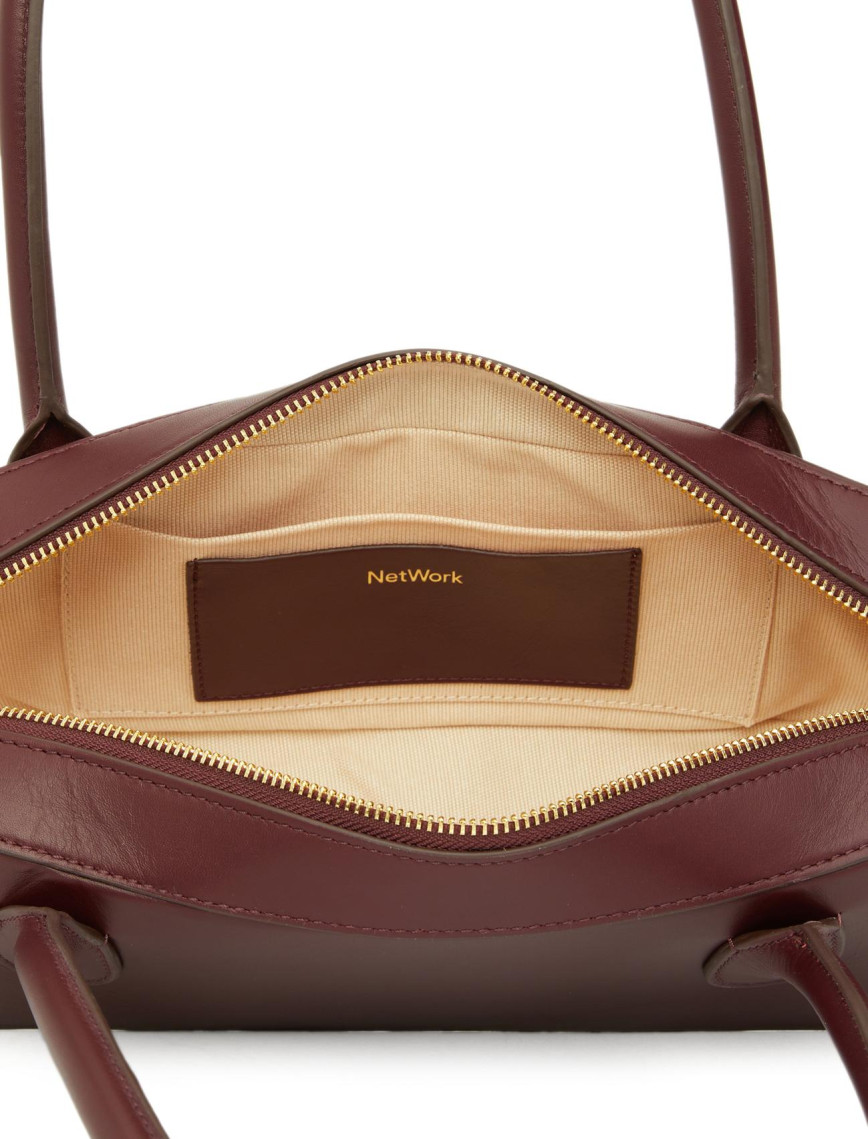 Network Kadın Bordo Deri Çanta Network Kadın Bordo Deri Çanta