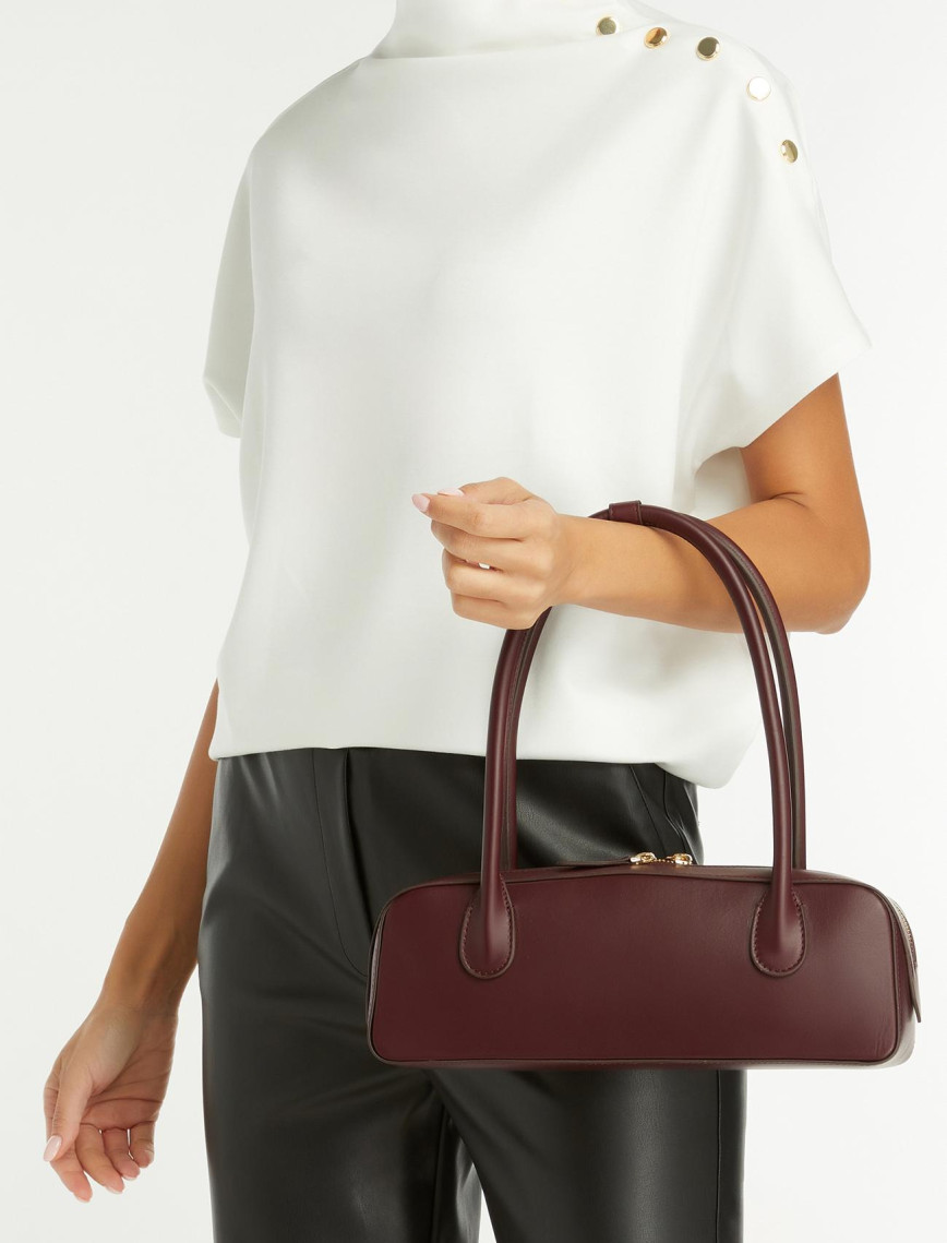 Network Kadın Bordo Deri Çanta Network Kadın Bordo Deri Çanta