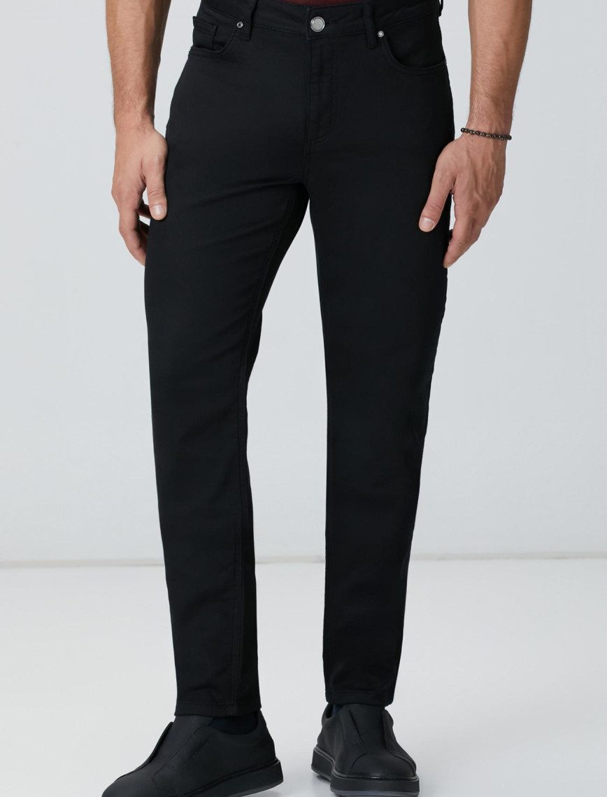 Network Erkek Siyah Casual Pantolon Network Erkek Siyah Casual Pantolon