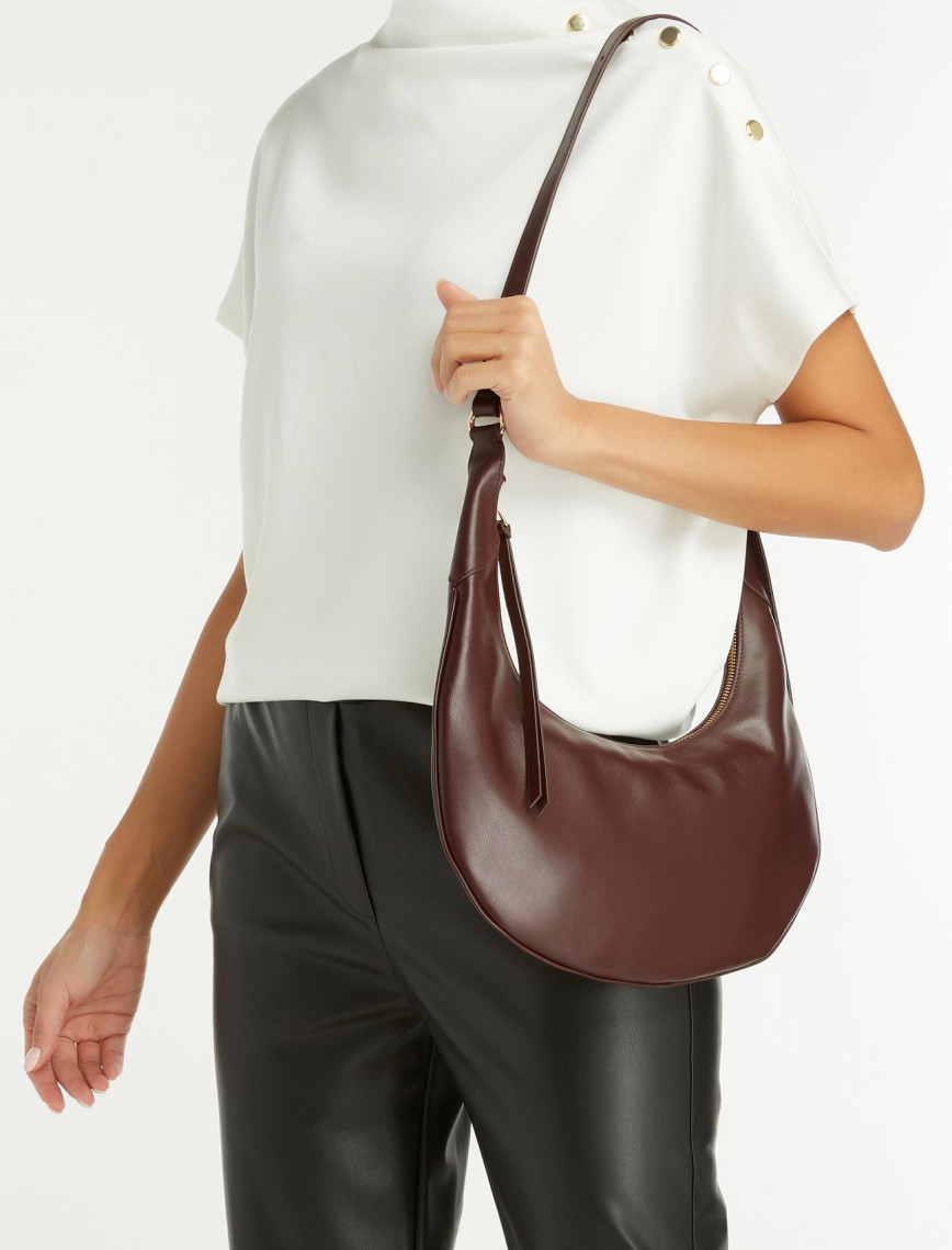 Network Kadın Bordo Deri Çanta Network Kadın Bordo Deri Çanta