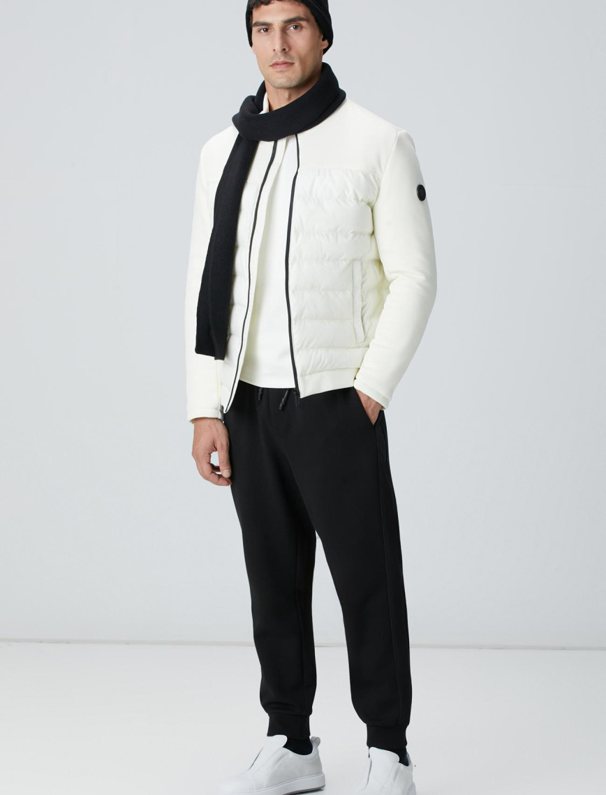 Network Erkek Kırık Beyaz Bisiklet Yaka Basic Sweatshirt Network Erkek Kırık Beyaz Bisiklet Yaka Basic Sweatshirt