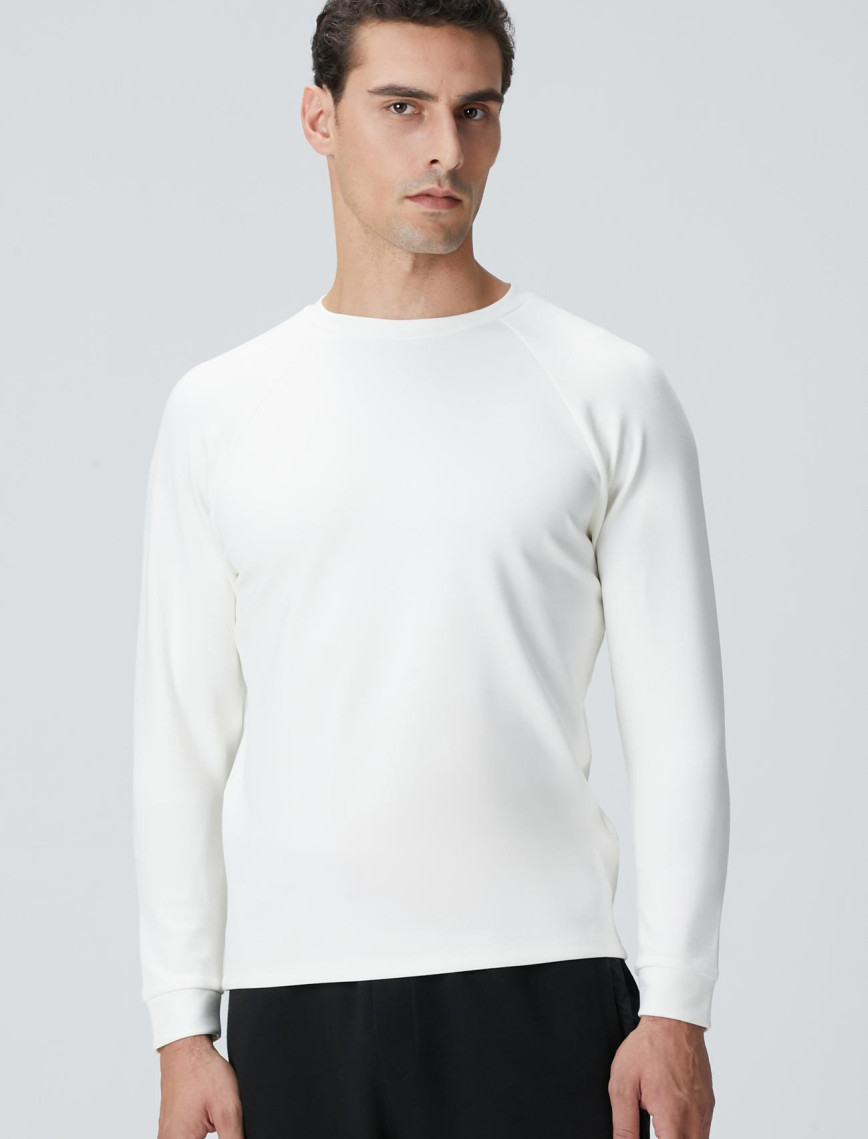 Network Erkek Kırık Beyaz Bisiklet Yaka Basic Sweatshirt Network Erkek Kırık Beyaz Bisiklet Yaka Basic Sweatshirt