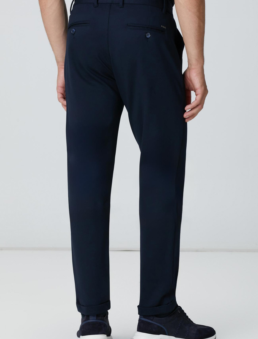 Network Erkek Lacivert Jogger Örme Pantolon Network Erkek Lacivert Jogger Örme Pantolon