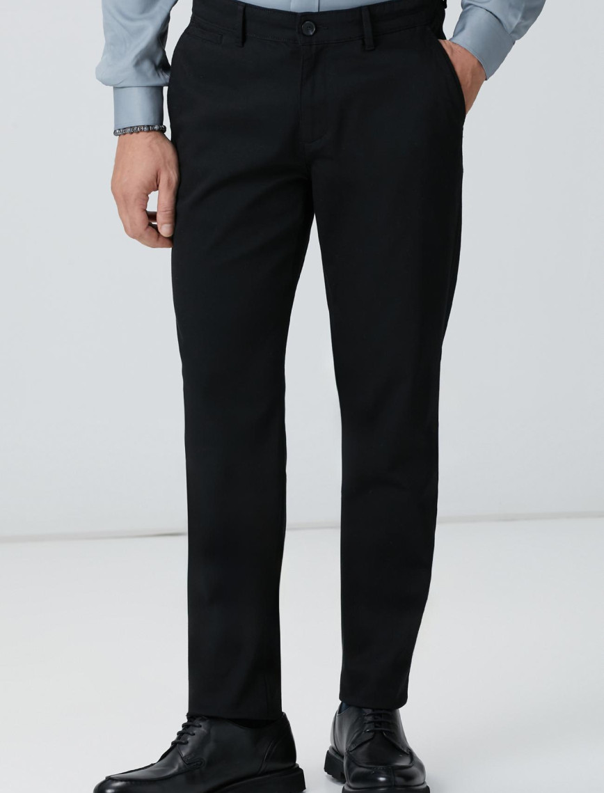 Network Erkek Siyah Chino Pantolon Network Erkek Siyah Chino Pantolon