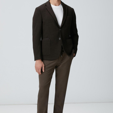 Network Erkek Acı Kahve Jogger Örme Pantolon Network Erkek Acı Kahve Jogger Örme Pantolon