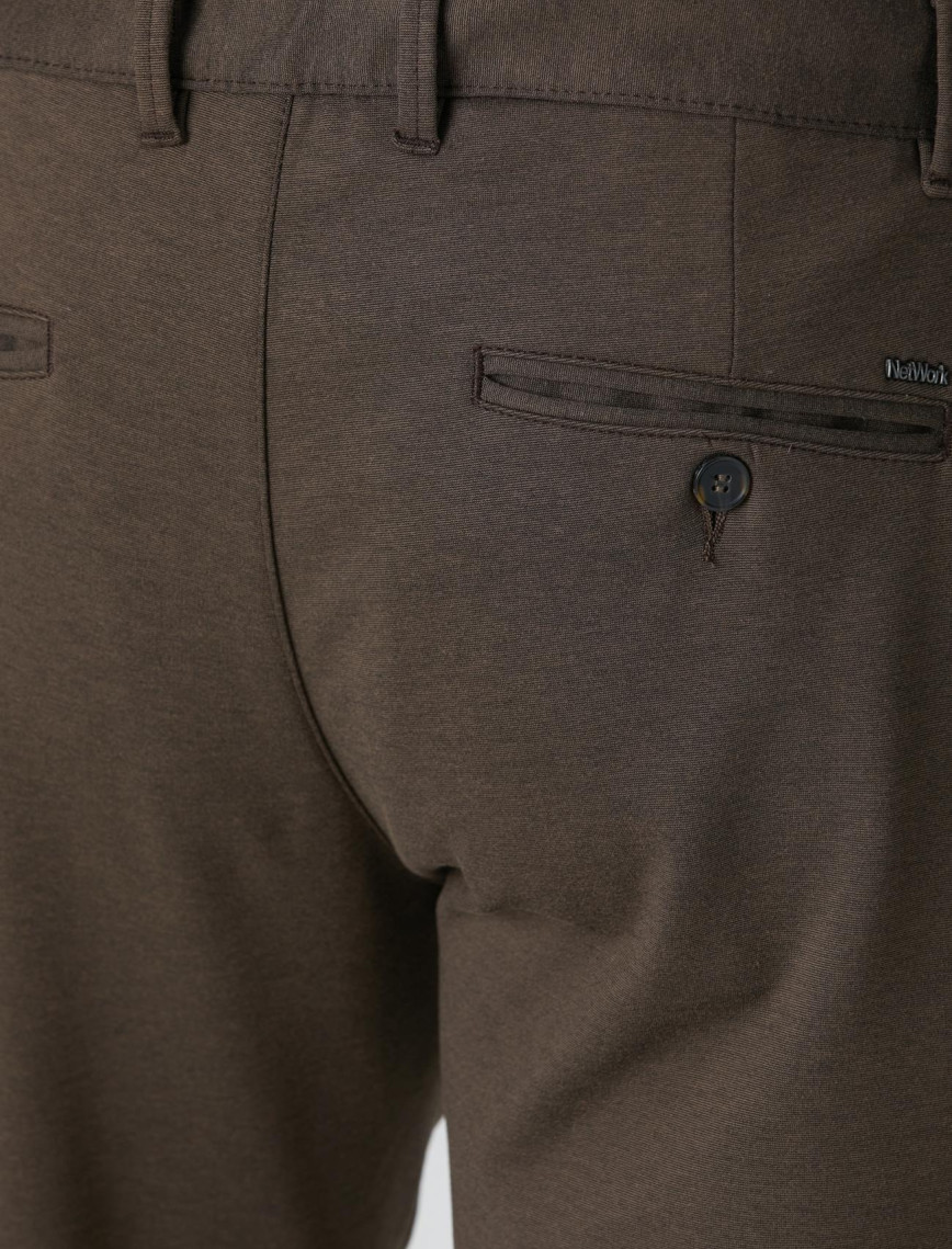 Network Erkek Acı Kahve Jogger Örme Pantolon Network Erkek Acı Kahve Jogger Örme Pantolon