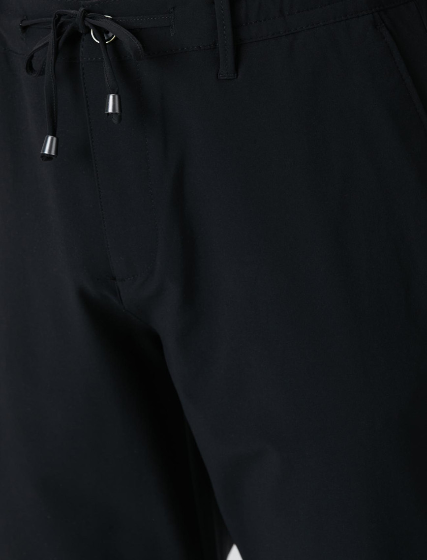 Network Erkek Siyah Dokuma Jogger Pantolon Network Erkek Siyah Dokuma Jogger Pantolon