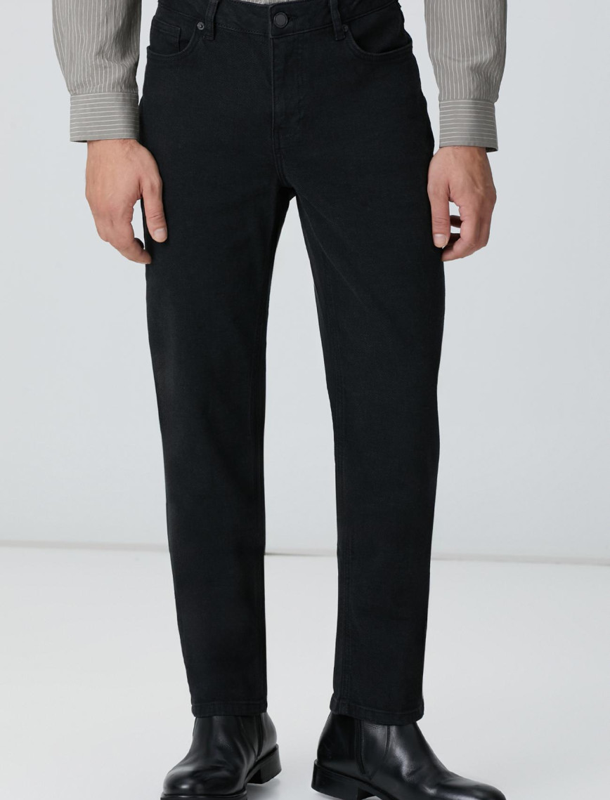Network Erkek Siyah Denim Pantolon Network Erkek Siyah Denim Pantolon