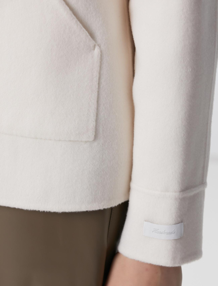 Network Kadın Limited Kırık Beyaz Yün Mont