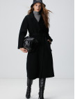 Network Kadın Limited Siyah Yün Karışımlı Manto Network Kadın Limited Siyah Yün Karışımlı Manto