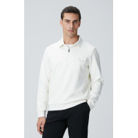 Network Erkek N-Tech Kırık Beyaz Sweatshirt Network Erkek N-Tech Kırık Beyaz Sweatshirt