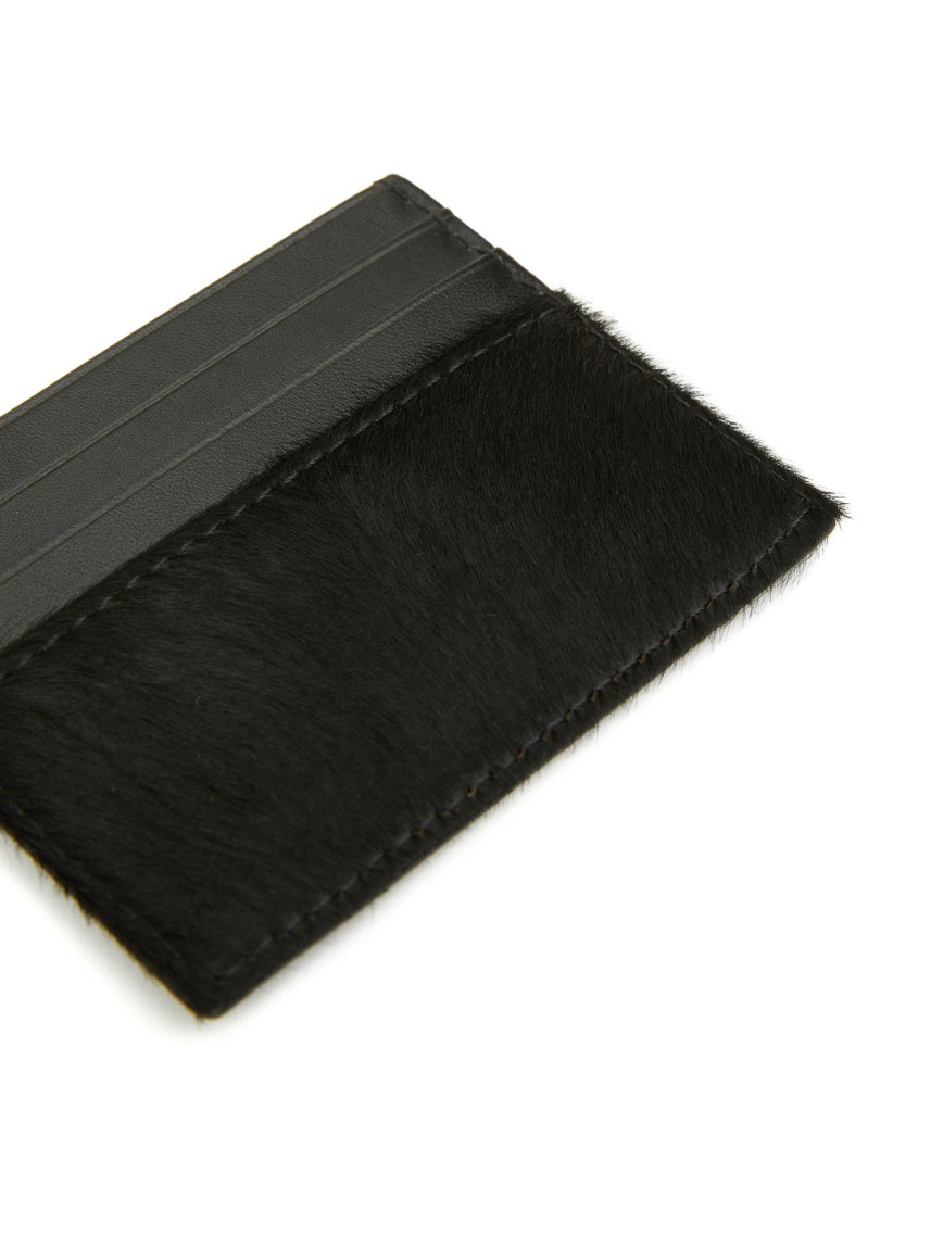 Network Kadın Siyah Deri Kartlık