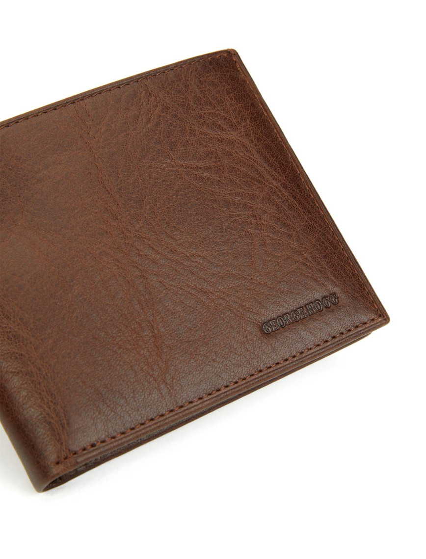 George Hogg Erkek Kahverengi Deri Cüzdan George Hogg Erkek Kahverengi Deri Cüzdan