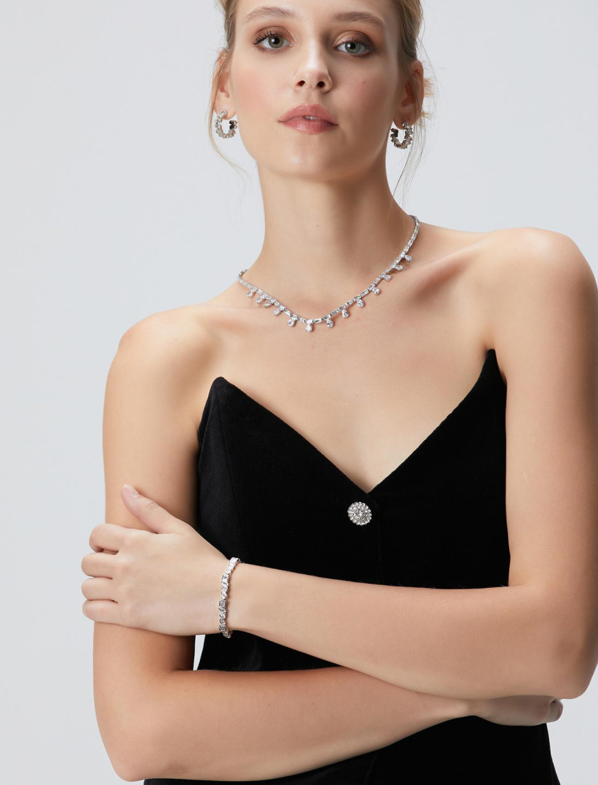 Network Kadın Silver Bileklik Network Kadın Silver Bileklik