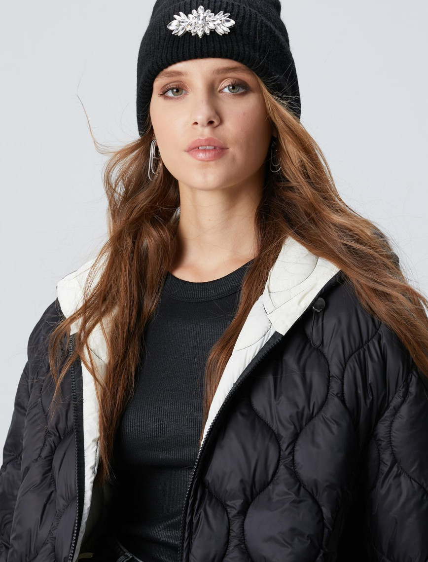 Network Kadın Siyah Yün Karışımlı Bere Network Kadın Siyah Yün Karışımlı Bere