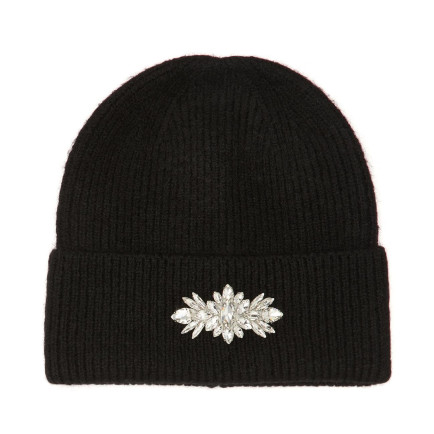 Network Kadın Siyah Yün Karışımlı Bere