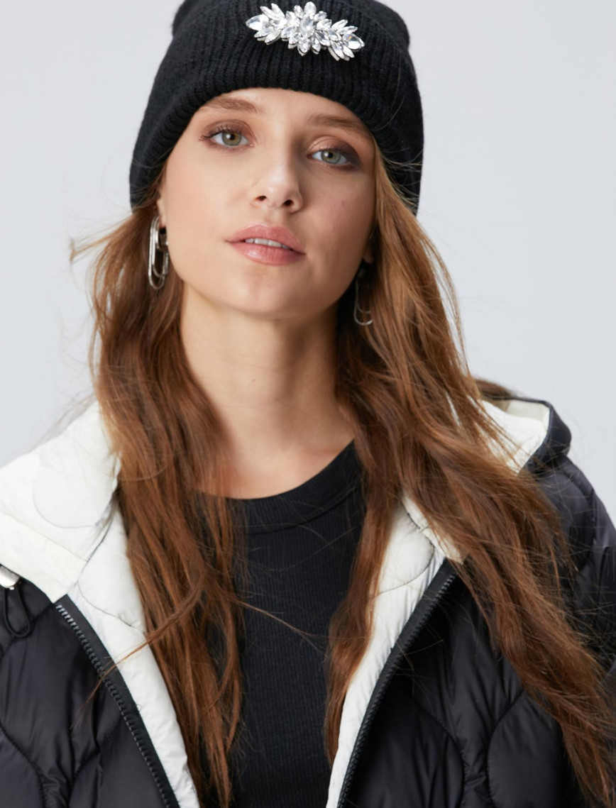 Network Kadın Siyah Yün Karışımlı Bere Network Kadın Siyah Yün Karışımlı Bere