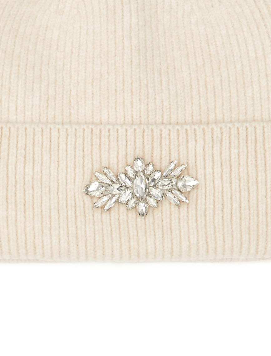 Network Kadın Ekru Yün Karışımlı Bere Network Kadın Ekru Yün Karışımlı Bere