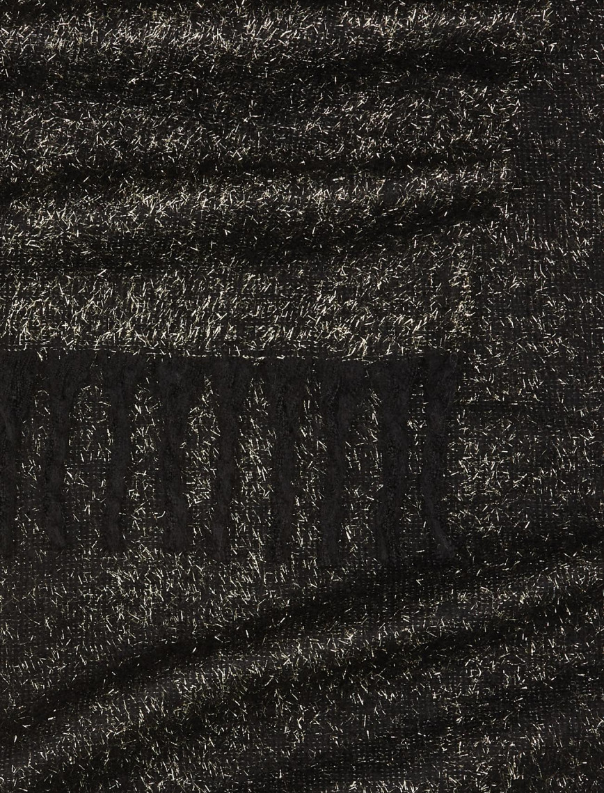 Network Kadın Siyah Lureksli Atkı Network Kadın Siyah Lureksli Atkı