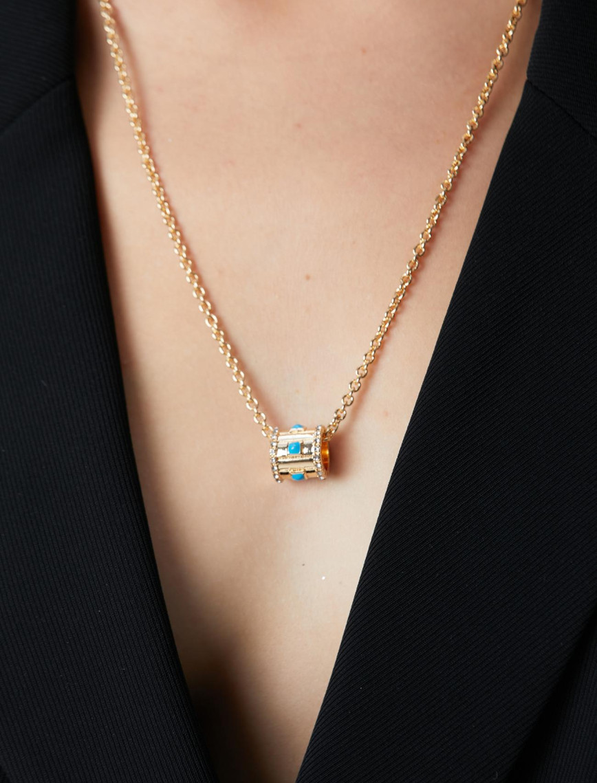 Network Kadın Gold Altın Rengi Kolye Network Kadın Gold Altın Rengi Kolye