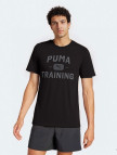 Puma Graphics Train Logo Rlxd T Erkek Siyah Antrenman T-Shirt Puma Graphics Train Logo Rlxd T Erkek Siyah Antrenman T-Shirt