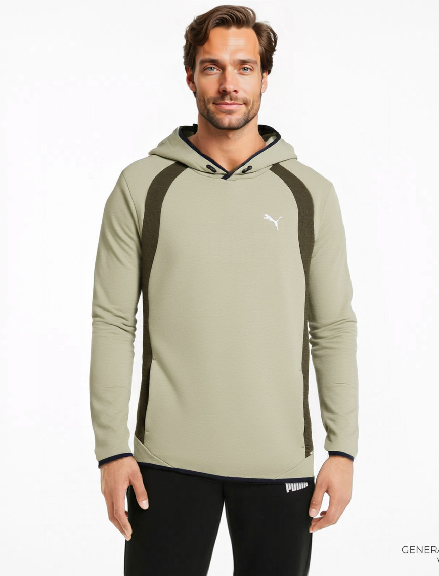Puma Evostripe Dk Erkek Kahverengi Sweatshirt Puma Evostripe Dk Erkek Kahverengi Sweatshirt
