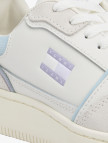 Tommy Jeans Retro Basket Kadın Beyaz/Mavi Spor Ayakkabı Tommy Jeans Retro Basket Kadın Beyaz/Mavi Spor Ayakkabı