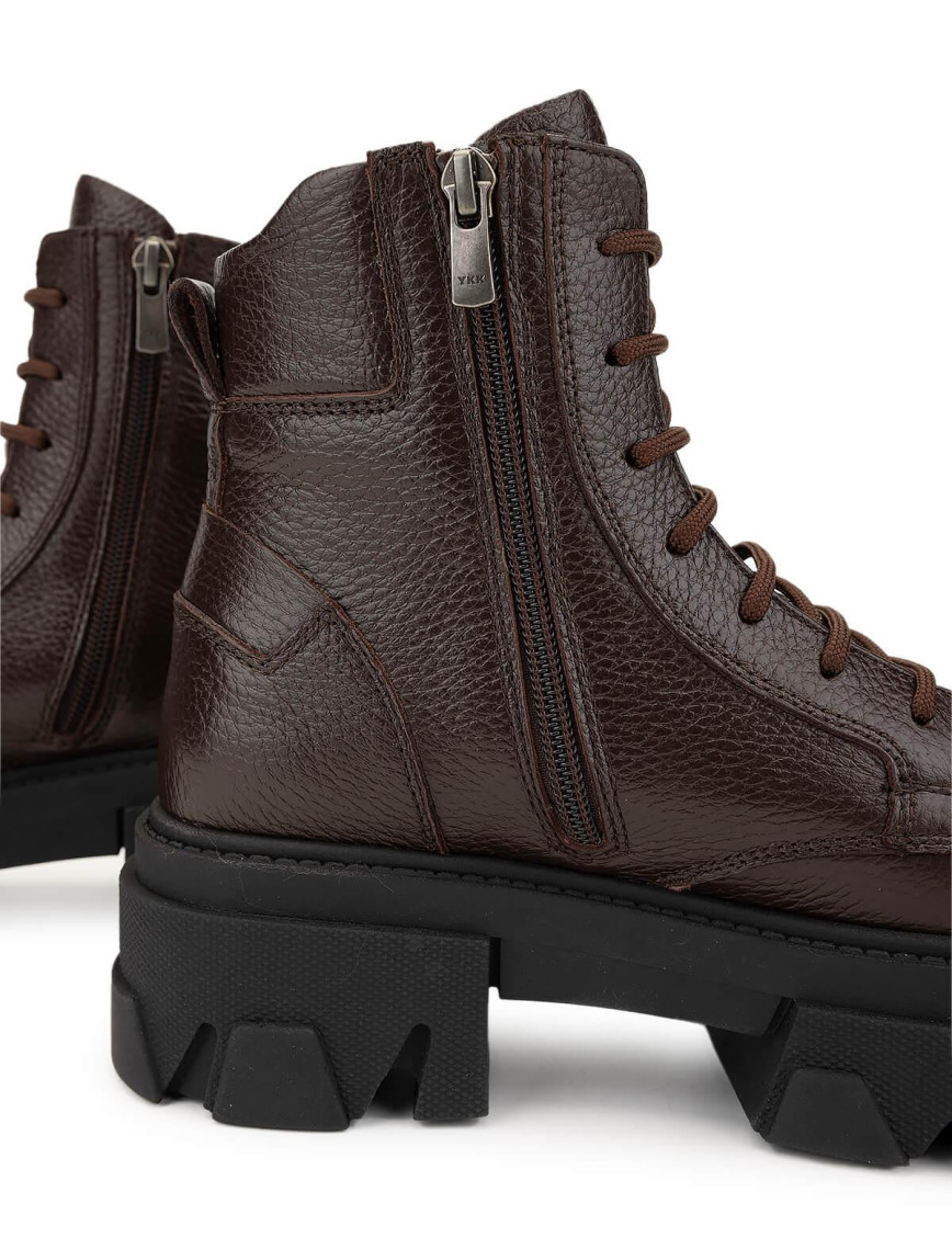 Tamer Tanca Kadın Hakiki Deri Kahverengi Casual Bot Tamer Tanca Kadın Hakiki Deri Kahverengi Casual Bot