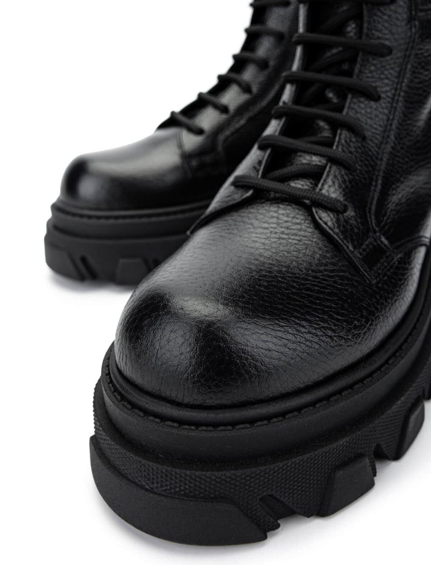 Tamer Tanca Kadın Hakiki Deri Siyah Floter Casual Bot Tamer Tanca Kadın Hakiki Deri Siyah Floter Casual Bot