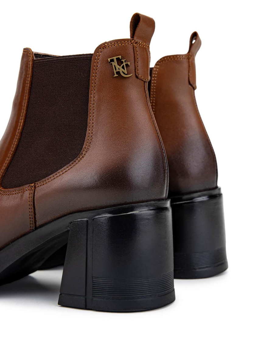 Tamer Tanca Kadın Hakiki Deri Taba Deri Casual Bot Tamer Tanca Kadın Hakiki Deri Taba Deri Casual Bot