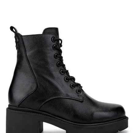 Tamer Tanca Kadın Hakiki Deri Siyah Deri Casual Bot Tamer Tanca Kadın Hakiki Deri Siyah Deri Casual Bot