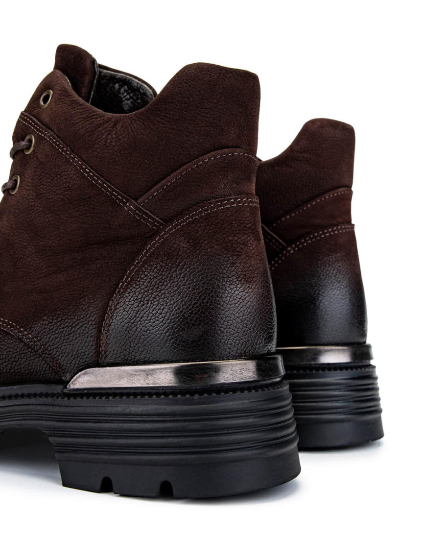 Tamer Tanca Kadın Hakiki Deri Kahverengi Nubuk Casual Bot Tamer Tanca Kadın Hakiki Deri Kahverengi Nubuk Casual Bot