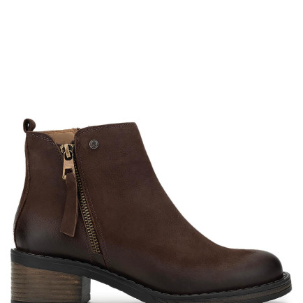 Tamer Tanca Kadın Hakiki Deri Kahverengi Nubuk Casual Bot Tamer Tanca Kadın Hakiki Deri Kahverengi Nubuk Casual Bot