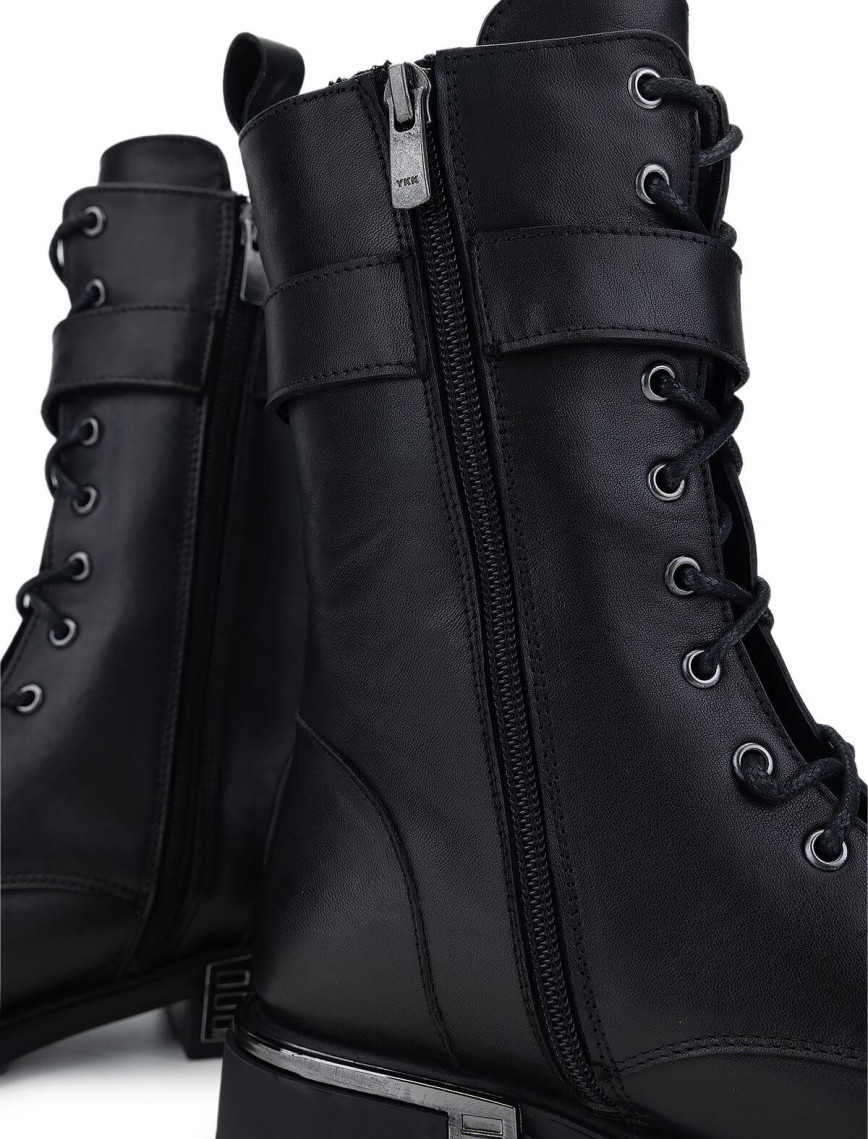 Tamer Tanca Kadın Hakiki Deri Siyah Deri Casual Bot Tamer Tanca Kadın Hakiki Deri Siyah Deri Casual Bot