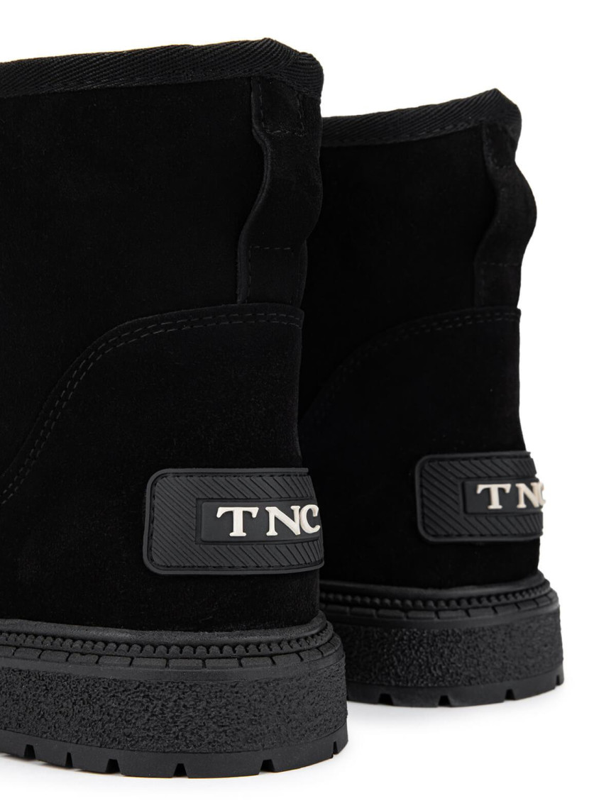 Tamer Tanca Kadın Hakiki Deri Siyah Süet Casual Bot Tamer Tanca Kadın Hakiki Deri Siyah Süet Casual Bot