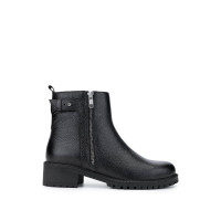 Tamer Tanca Kadın Hakiki Deri Siyah Floter Casual Bot Tamer Tanca Kadın Hakiki Deri Siyah Floter Casual Bot