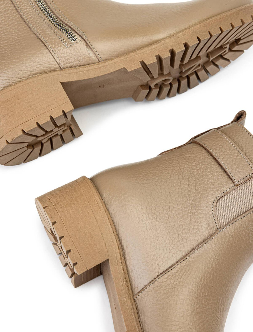 Tamer Tanca Kadın Hakiki Deri Vizon Floter Casual Bot Tamer Tanca Kadın Hakiki Deri Vizon Floter Casual Bot