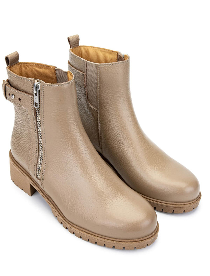 Tamer Tanca Kadın Hakiki Deri Vizon Floter Casual Bot Tamer Tanca Kadın Hakiki Deri Vizon Floter Casual Bot