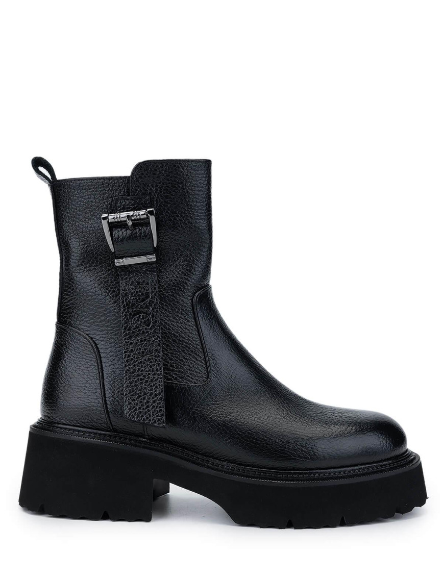 Tamer Tanca Kadın Hakiki Deri Siyah Floter Casual Bot Tamer Tanca Kadın Hakiki Deri Siyah Floter Casual Bot